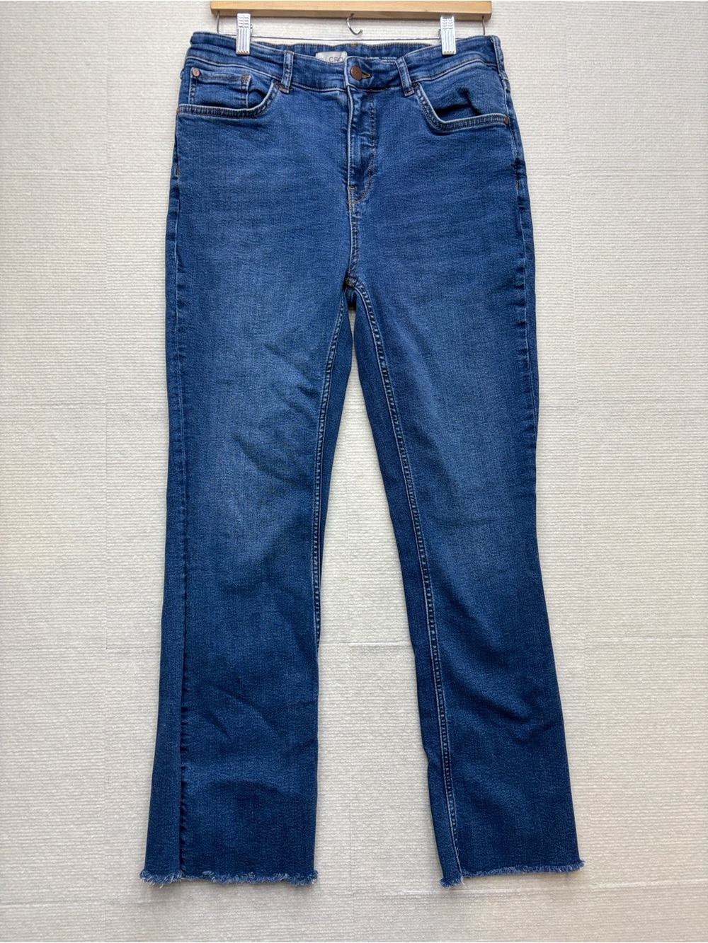Pilcro | 32T 32 T Classic High-Rise Women’s Jeans in Dark Blue